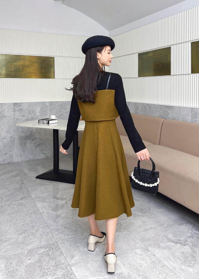 秋季时尚连衣裙，女装连衣裙，亿炫(5F)