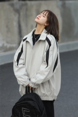 新款现货户外立领夹克男冲锋衣外套JK802-P65，男装夹克，星座1204-3