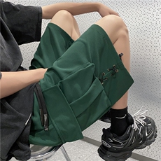 2023夏季新款港风工装口袋短裤潮百搭五分裤B315-K23291-p45控68，男装休闲裤，电商B315