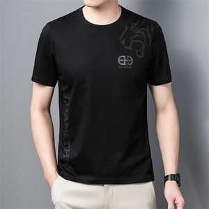 KLSB8328男士2023年夏季新款百搭水洗T恤衫男短袖休闲体恤P58图片