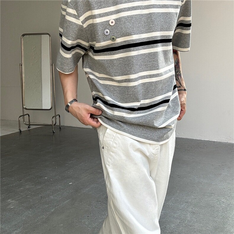 DA165-P40短袖男士t恤夏季新款半袖五分袖-网图现货,男装T恤,星座603-2