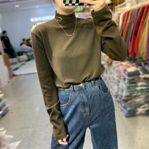 双面绒打底衫图片
