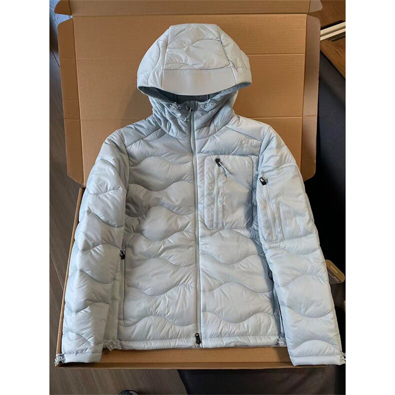 高品 轻量户外保暖撞色连帽男女防水吐司棉服棉衣外套 A1187-P138图片