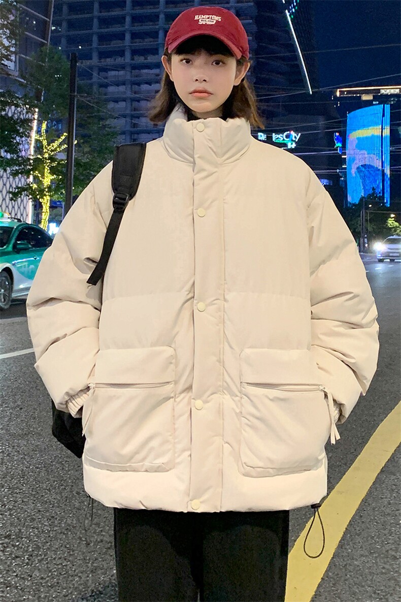 冬上新加棉加厚棉服中性休闲立领棉衣外套男女8349-P115控价158,男装棉衣,电商A441-1