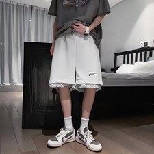 男春季潮流时尚假两件休闲短裤A707P20，男装休闲裤，星座1116-2