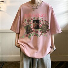 ！重磅短袖T恤男士克莱因蓝半袖港风体恤衫男DX45-P20，男装T恤，电商B367