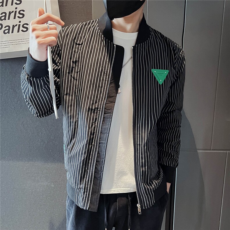 312A-8008-P1152025春装社会小伙夹克外套男休闲潮流韩版上衣A,男装夹克,星座312A-5