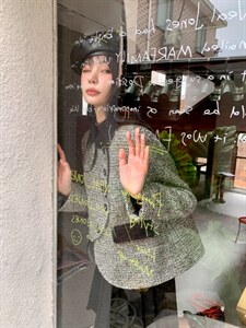小香加 冬天里也要美丽冻人图片