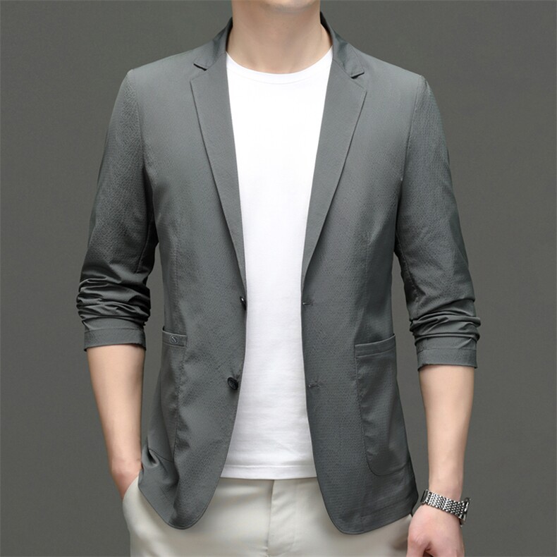 AE6808男装西服春款款男士西服外套长期款高品质图片