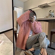 镂空开衫，其它，XTZ style