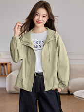 2026春装新款简约时尚休闲女装外套，女装短外套，阿丹