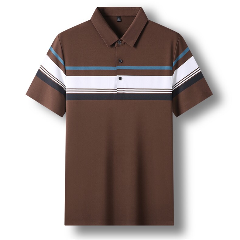 男士短袖t恤polo衫夏装上衣服男装商务翻领夏天半袖体桖2023新款,男装T恤,电商B212（原钱塘6029）
