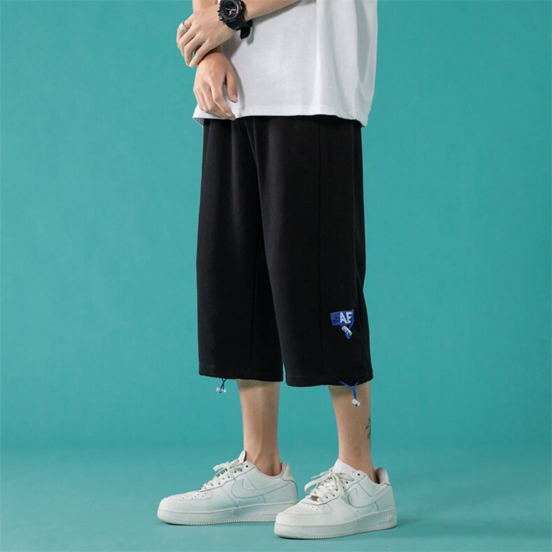 ！2023夏季新款男士运动七分裤学生百搭六分裤短裤潮DK02P40,男装休闲裤,电商B220