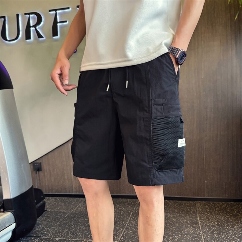 DK891P5878社会小伙风店主风夏季薄款速干短裤五分裤男士,男装牛仔裤,电商B340