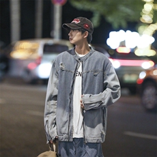 A1007P75秋冬新款青年男生休闲日系港风潮男外套夹克，男装夹克，星座512-6