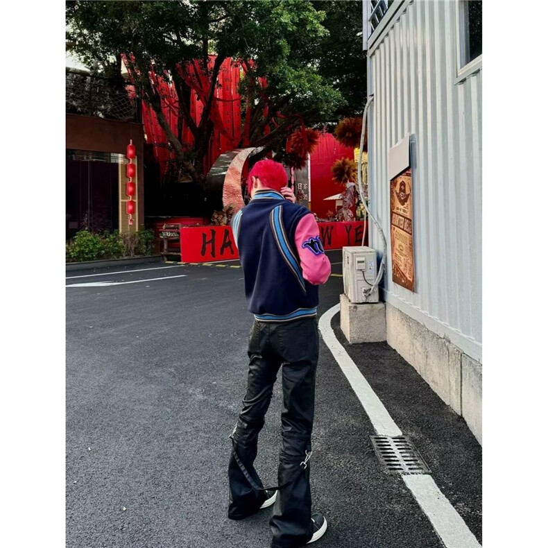棒球服日系ins潮流慵懒流行时尚原宿简约气质新款文艺百搭WJK6719,女装职业装,星座208-5