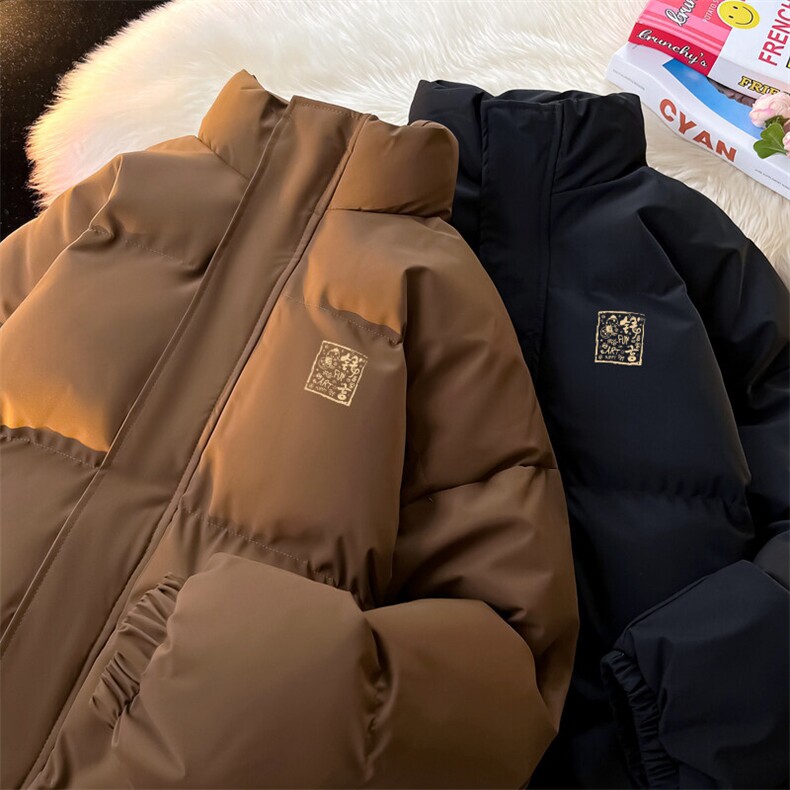 现货抖音得物可供视频冬季三防加厚羽绒棉衣外套面包棉服81151,男装棉衣,电商A486