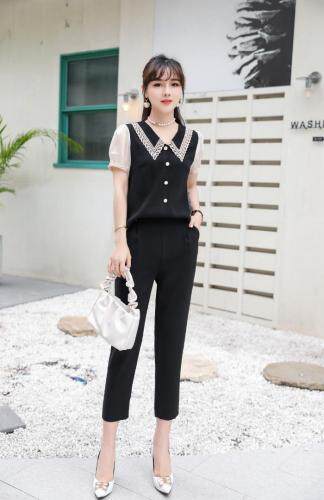 时尚连体裤(也可以上衣和裤子分开)，女装连体裤，湘怡服饰