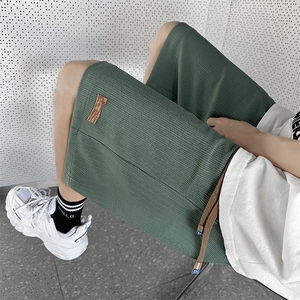 美式复古潮流短裤男夏季新款简约百搭宽松五分裤休闲裤 K6995-P22图片