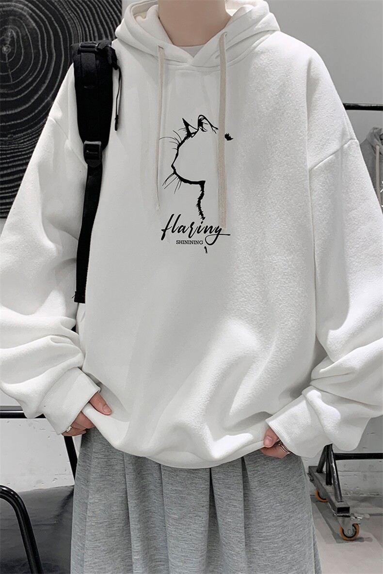 连帽卫衣男大码运动服帽衫外套WY2344-P35,男装卫衣,电商A040