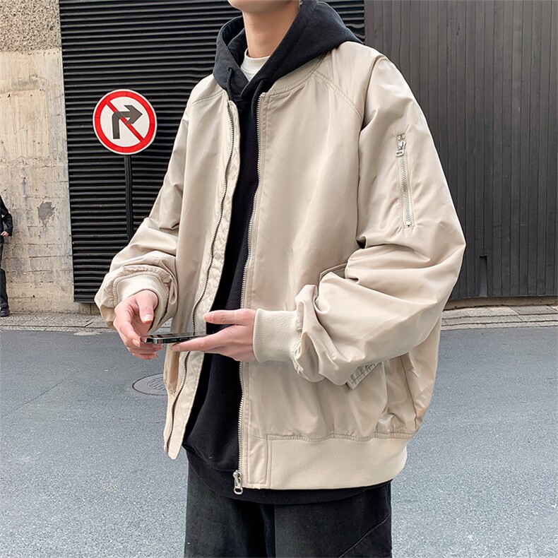 2026春季潮牌宽松飞行员夹克外套男A436-0623-P80118,男装夹克,电商A436