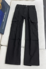 B221美式ins高街筒洗褪多口袋工装休闲牛仔裤LK26648-特P55控98，男装牛仔裤，电商B221
