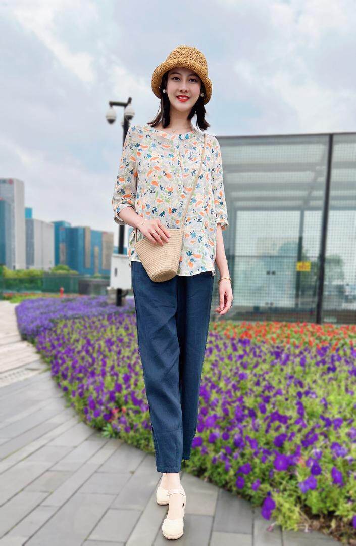 纯苎小衫 时尚女装巜川哲》4028，其它，川哲