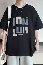 新款纯棉短袖t恤男夏季青少年初中高中学生帅气半袖体恤TX523-P25，男装T恤，星座505-3