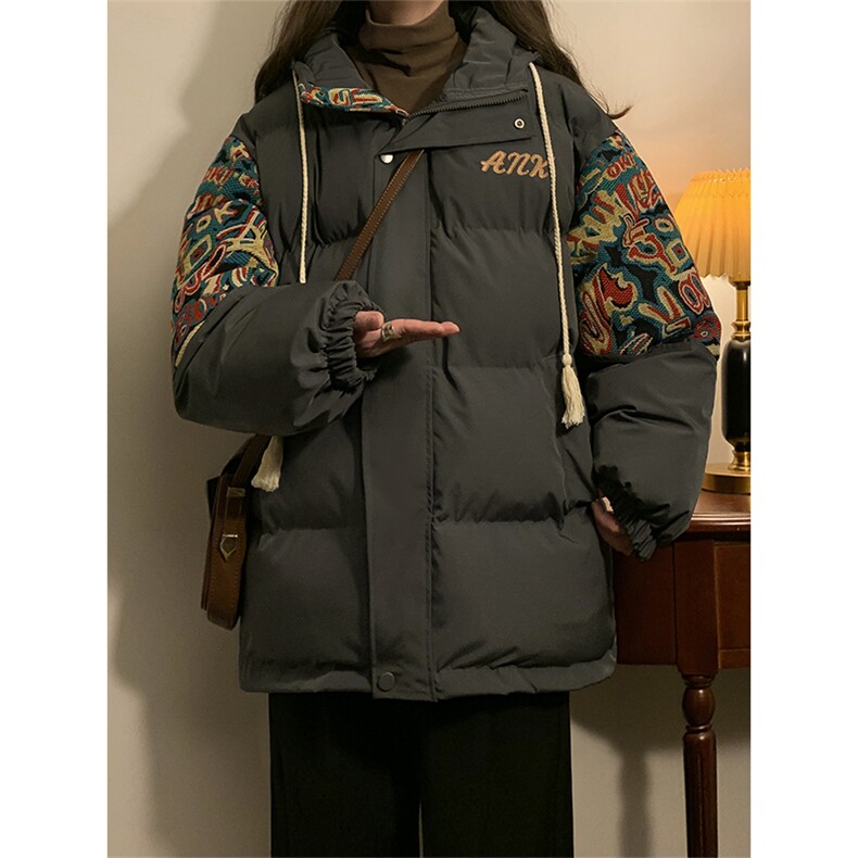 XZ102B-1潮风外套男女同款新款棉衣XZ102B-1-M8006P125,男装棉衣,星座102B-1