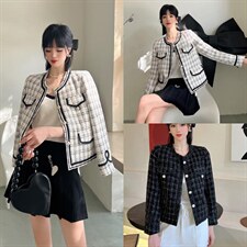 【现货】2022春新款小香风淑女韩版外套，其它，欣卓越