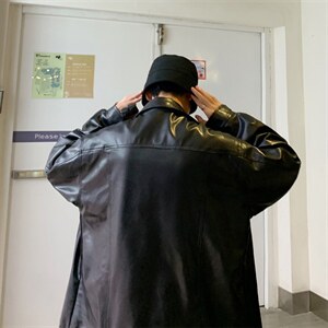 皮衣男潮牌ins港风宽松夹克新款衣服韩版潮流青少年外套PY181-P65,男装夹克,星座1008