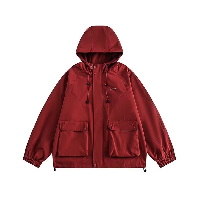 1506-1/JW0031/P62山系户外机能连帽冲锋衣防风工装口袋外套男女,男装夹克,星座1506-1