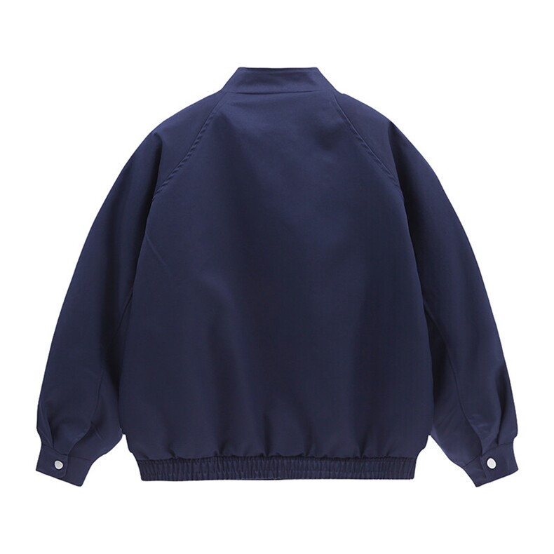春秋新款2025哈灵顿短款夹克美式潮流插肩袖外套JK25321P60,男装夹克,电商A128