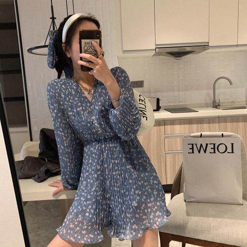 碎花连体裙裤，女装，XTZ style