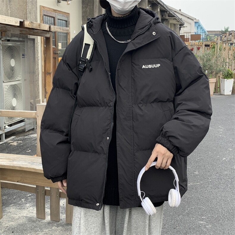 冬季韩版加厚棉袄外套潮流宽松ins面包服新款棉衣男 W5994-P69图片