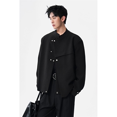 XF2607/P75春装新款现货新中式小西服男潮夹克外套上衣，男装夹克，电商A141