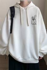 连帽卫衣男大码胖子帽衫大号运动服WY2430-P35，男装卫衣，电商A040