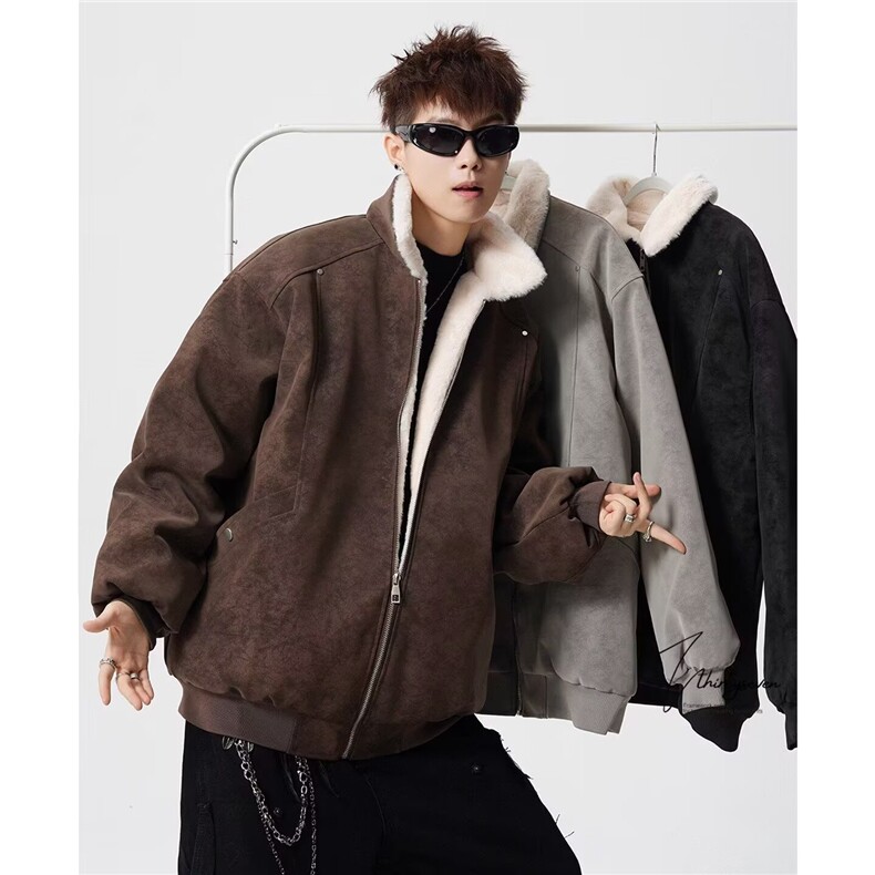 1506-1/MW8731/P94新款冬季棉服男生保暖面包服休闲潮牌帅气外套图片