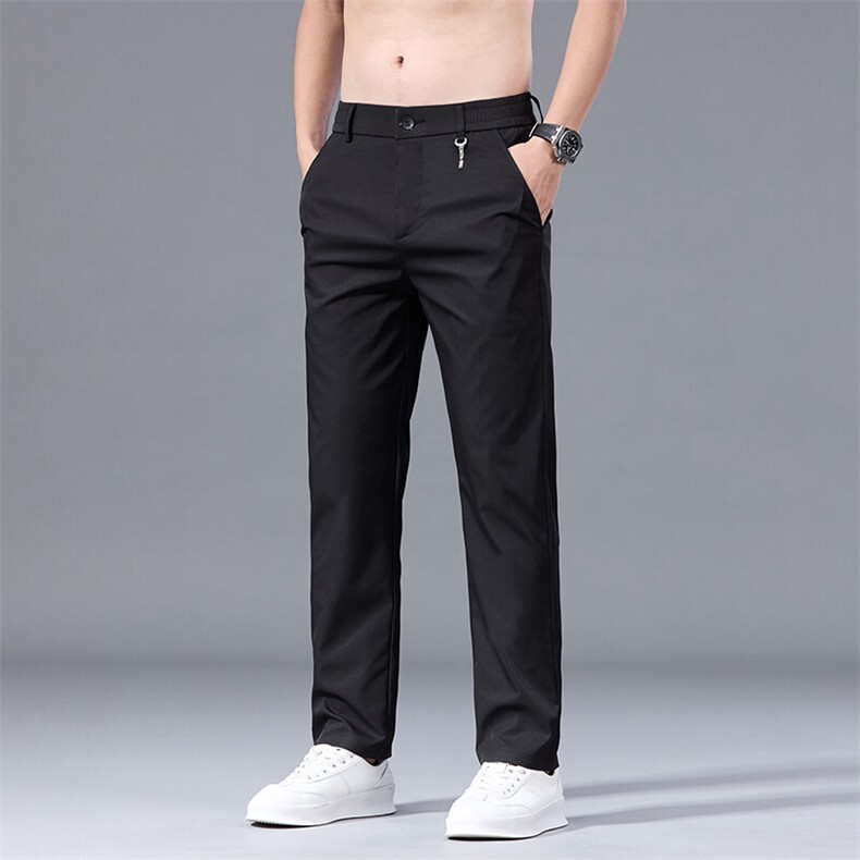 2026春夏季男装休闲裤商务百搭弹力西裤CK591-p35现货主推 外贸图片