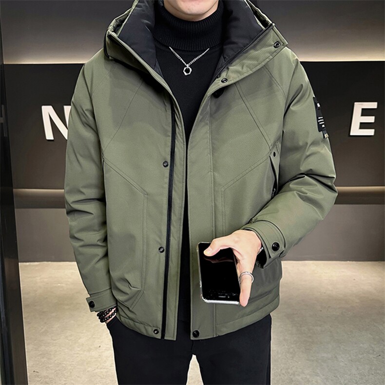 标50绒防水冲锋衣冬季男士羽绒服2025新款A313-88622-P235控298,男装夹克,电商A313