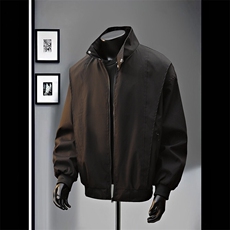 数据款开春派克服夹克冲锋衣双开立领防水显高夹克外套JK2489P70，男装夹克，电商A128