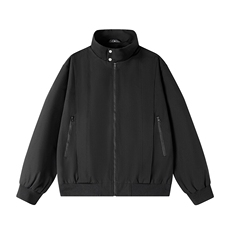 新款硬汉风户外夹克男立领纯色上衣冲锋衣外套DSA157B-JK7868-P70，男装夹克，电商A157B