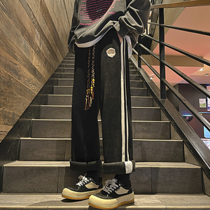 秋冬加绒加厚灯芯绒休闲裤 KK375 特P45加绒55图片