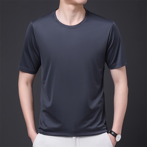 MF46637钱塘2020-1时尚休闲中年男士夏季新款圆领短袖T恤P39图片