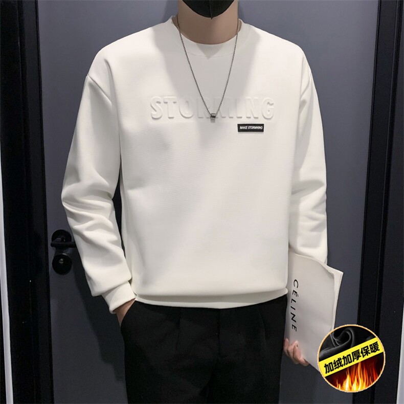 WY77008 常规p58 78 加绒P6888 无头风店主风加绒卫衣男图片