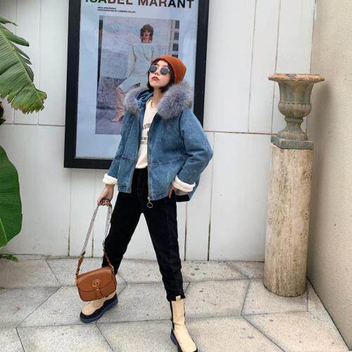 牛仔加绒外套，其它，转角爱尚