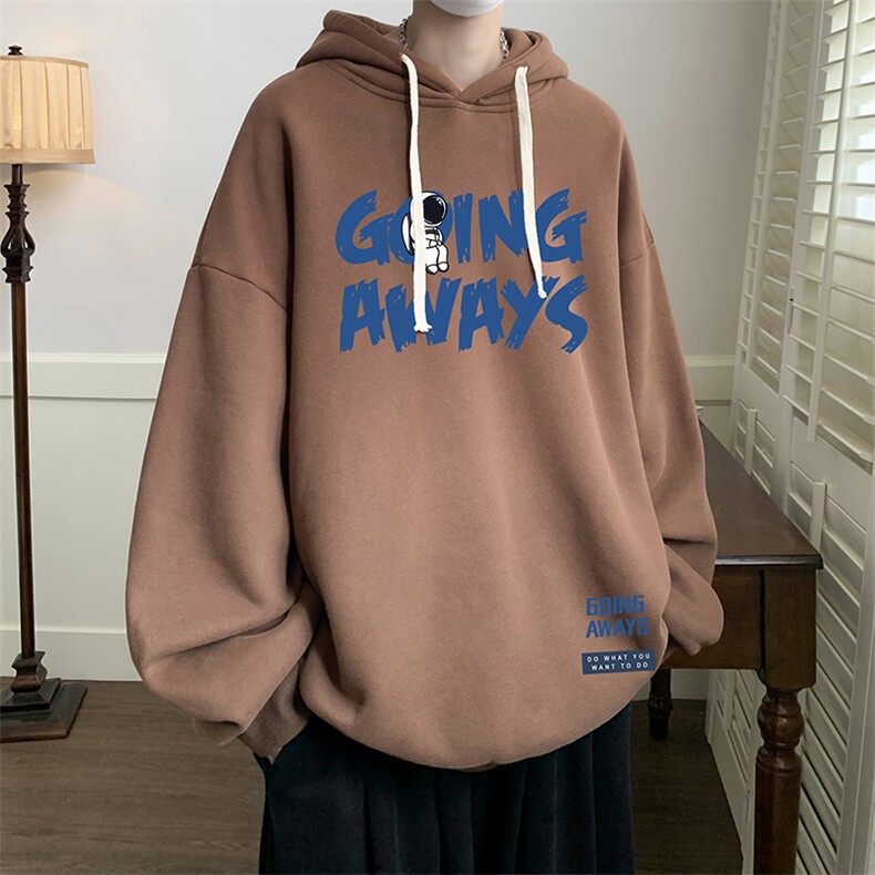 连帽卫衣男大码运动服帽衫外套WY2230-P35加绒款-P40,男装卫衣,电商A040