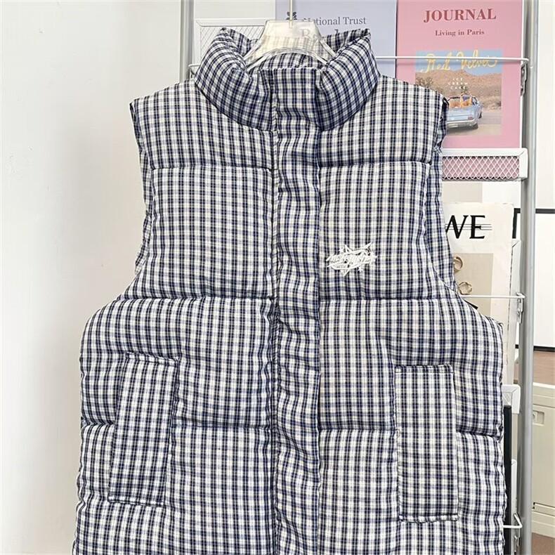 原宿文艺慵懒潮流日系气质简约流行时尚百搭棉马甲新款MJ21P59,女装马甲,星座1013-5