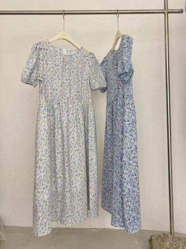 小豹纹连衣裙，女装连衣裙，VERSON