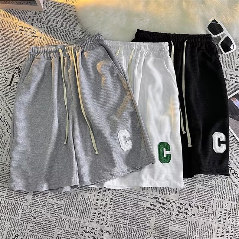 男夏季潮流时尚休闲短裤华夫格FK915P20,男装休闲裤,星座1116-2